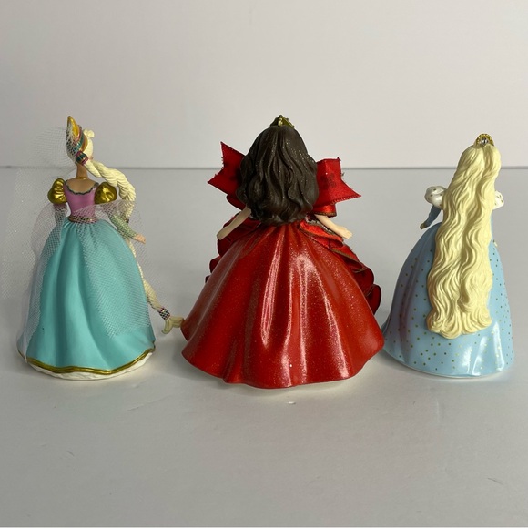 Hallmark Barbie Ornaments 97 Holiday Barbie & Repunzel 99 Cinderella - Picture 7 of 13